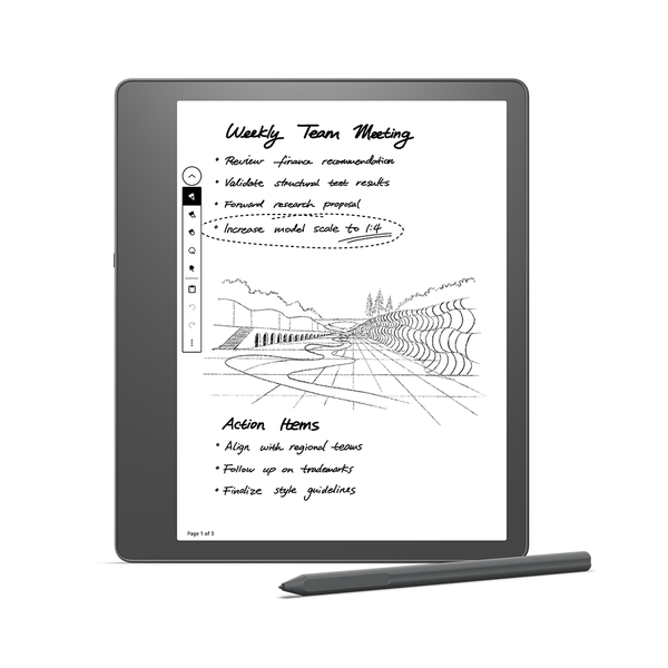 Amazon Kindle Scribe (32 GB) Kindle and digital notebook, all in one.