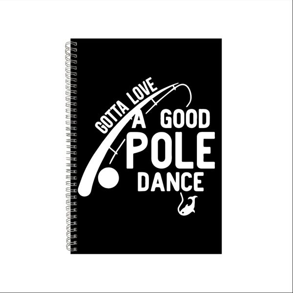 Fishing Notebook Fisherman Gift Idea A4 Notepad Pad 34