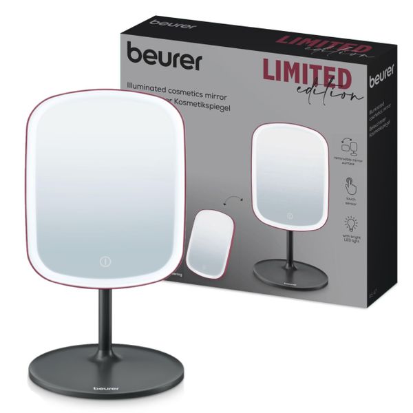 Beurer Makeup Mirror with Light &amp; Removable Stand BS 47 LE25 Rechargeable