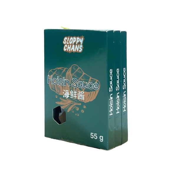 Sloppy Chans Hoisin Sauce 55g 3 Pack