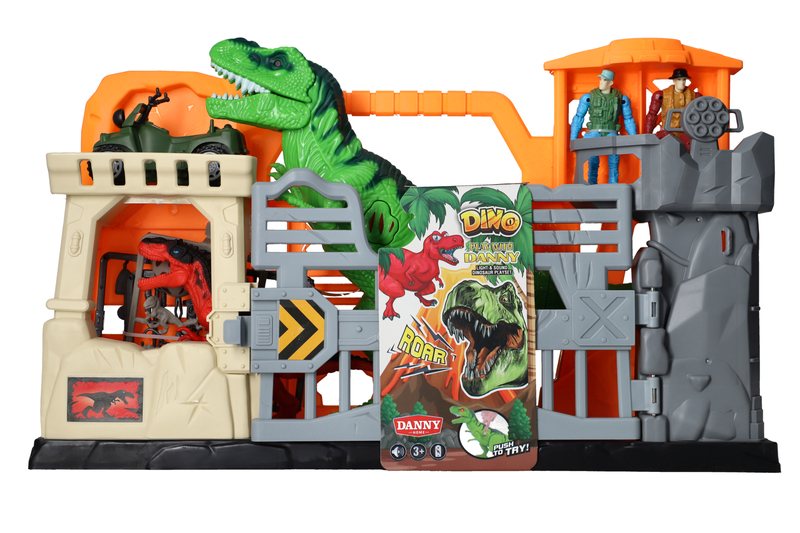 Dinosaur &amp; Jeep Toys Set for 3+ years