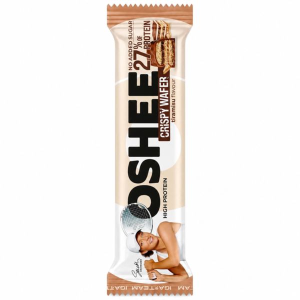 OSHEE Crispy Protein Bar Tiramisu 37g x 12 Pack