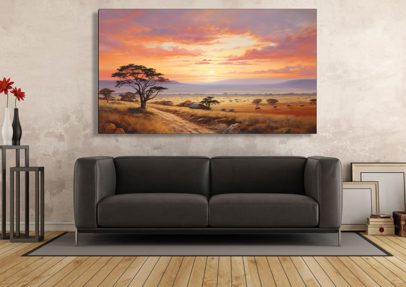 Sunset Serenity Abstract - Im1204 image