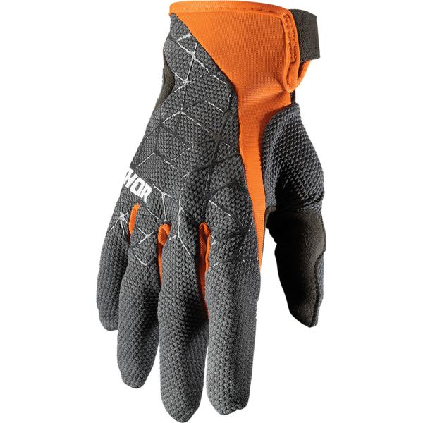 Thor Draft Charcoal/Orange Gloves image