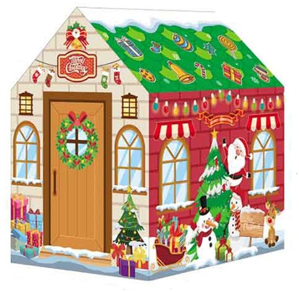 Children's Tent - Christmas House Pretend Play Toys