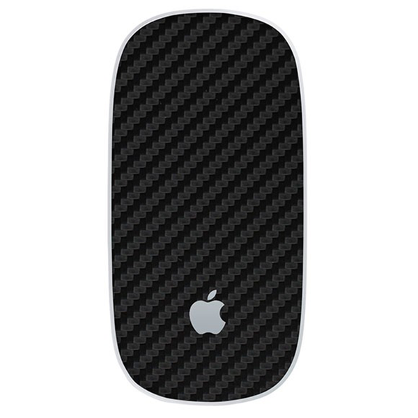 White Carbon Fibre Vinyl Wrap for Apple Magic Mouse - Two Pack