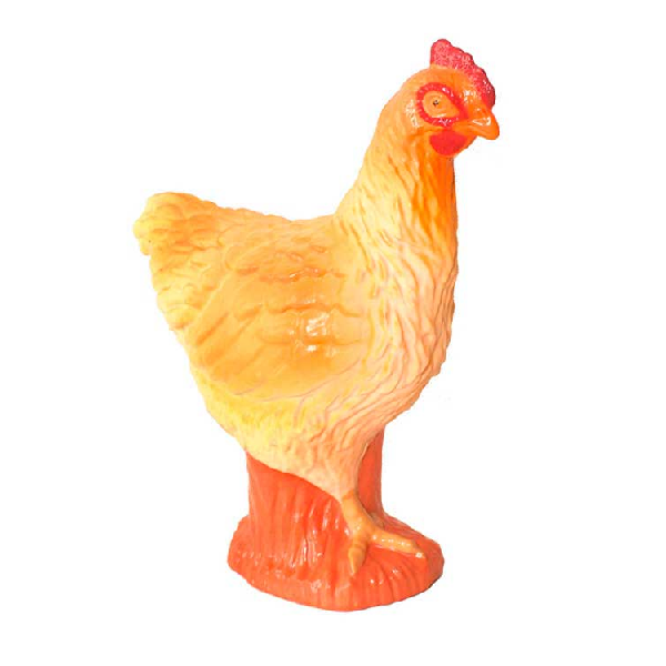 Grace Pack Decorative Plastic Chicken Tabletop Ornament