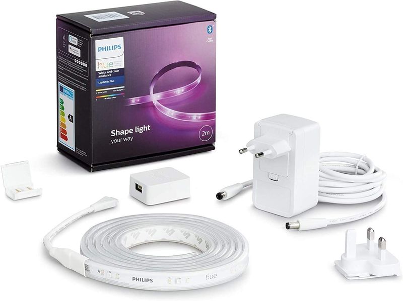 Philips Hue Lightstrip Plus v4 (2m) White and Colour ambience Smart led kit