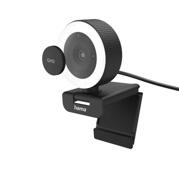 Hama C-800 Pro QHD Webcam With Ring Light
