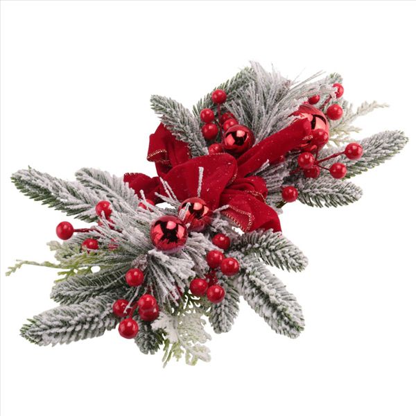 Christmas Swag, Stair Christmas Garland for Stairs, Door, Fireplace, Window
