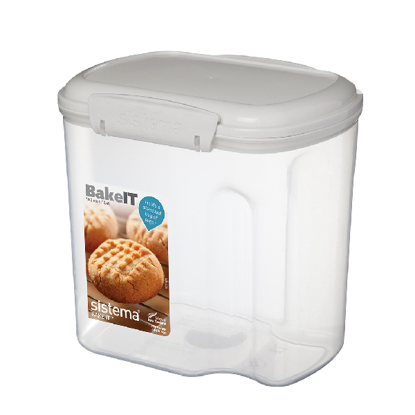 Kitro Bakery Storage Container With Measuring Cup 2.4lt