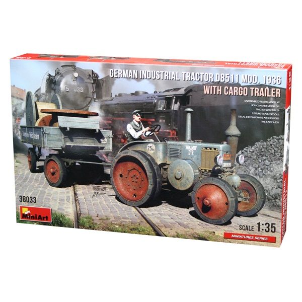 Miniart38033 1/35 German Tractor D8511