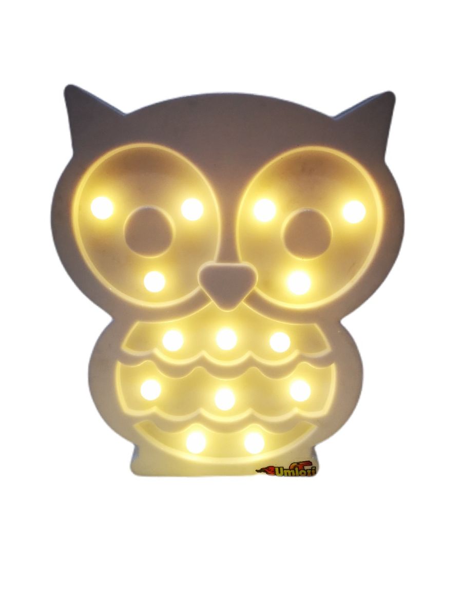 Night Light Owl Battery Operated Owl 23 Cm Buy Online in South