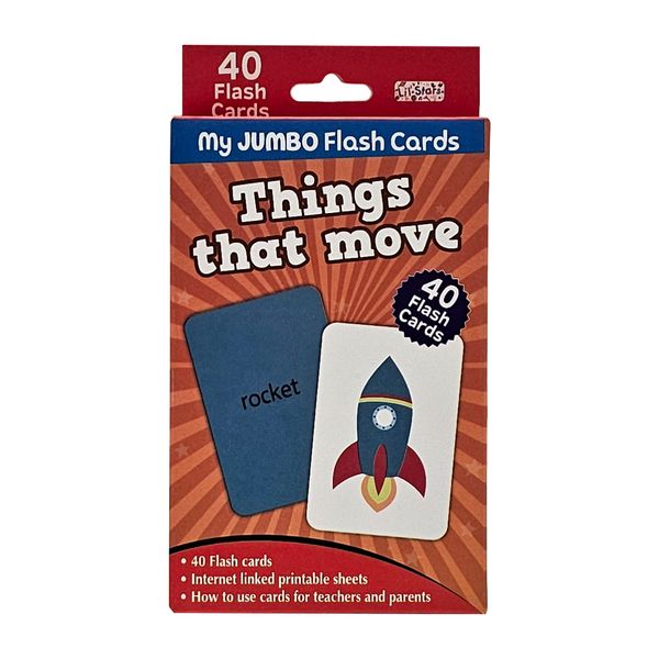 Popcorn - Things That Move - Flash Card
