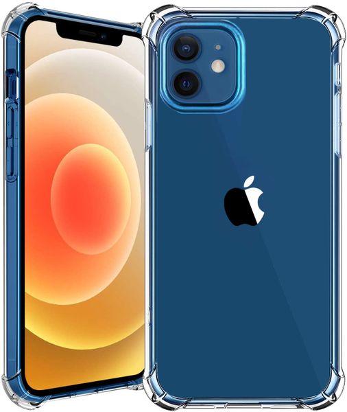 Protective Transparent Shockproof Gel Case for iPhone 12 Mini