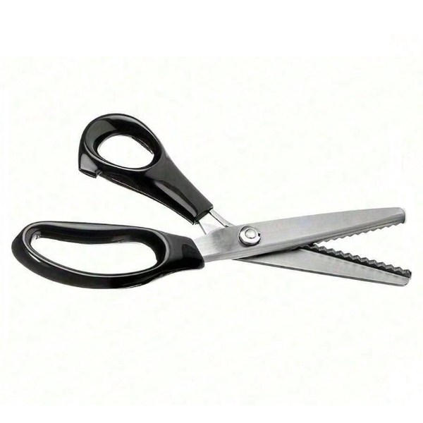Precision Zig-Zag Pinking Shear Scissors for fabric, paper &amp; crafting - 5mm