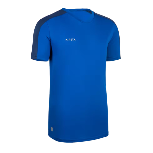 Kipsta Kids' Short-Sleeved Football Shirt Essential