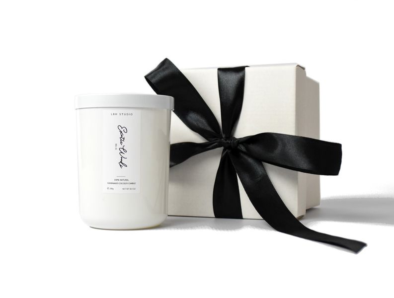 Exotic Woods Scented Soy Candle