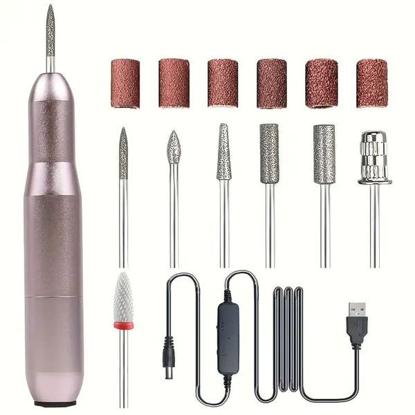 Professional Electric Nail Filing/Drilling Kit,/Nail Trimming Tool Kit