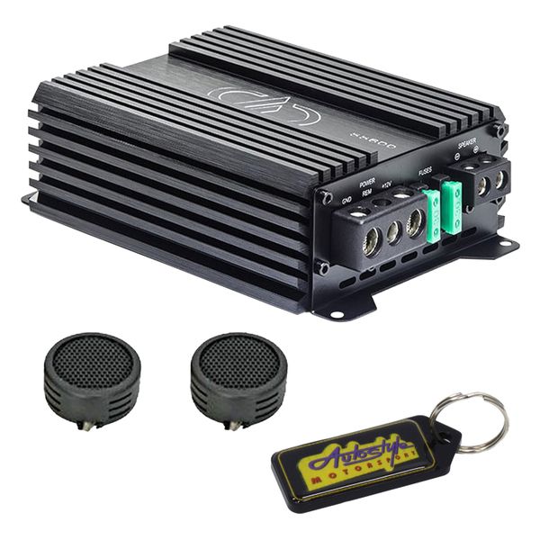 Digital Design 600w RMS Mini Monoblock Amplifier &amp; Evo Tweeters &amp; Keyring