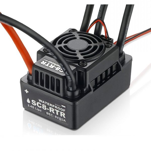 Sc8 Rtr 120A Brushless Esc Fit 3660 3674 Motor for 1/10 1/8 Rc Car