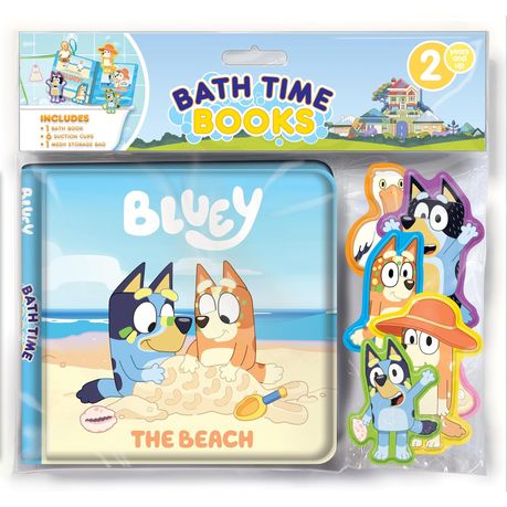 Bluey The Beach - Bath Time Books Image