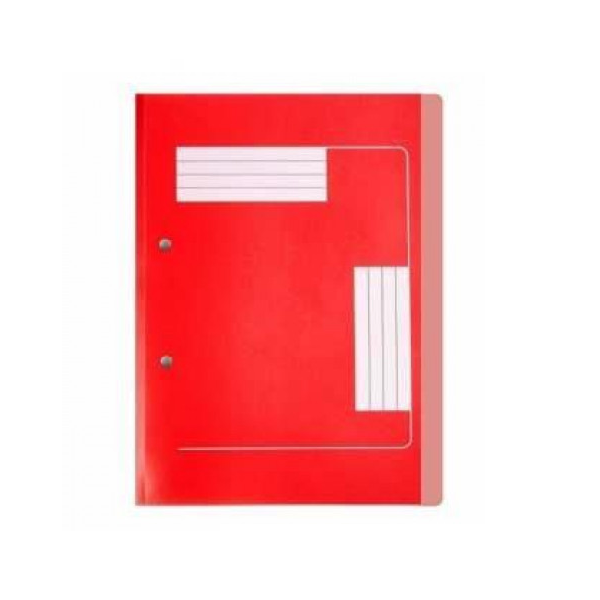 Meeco: PP Accessible File with Silk Screened Front - Red