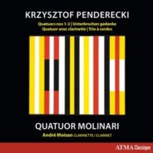 Krzysztof Penderecki: Quatuors Nos 1-3/Unterbrochen Gedanke/... (CD / Album)