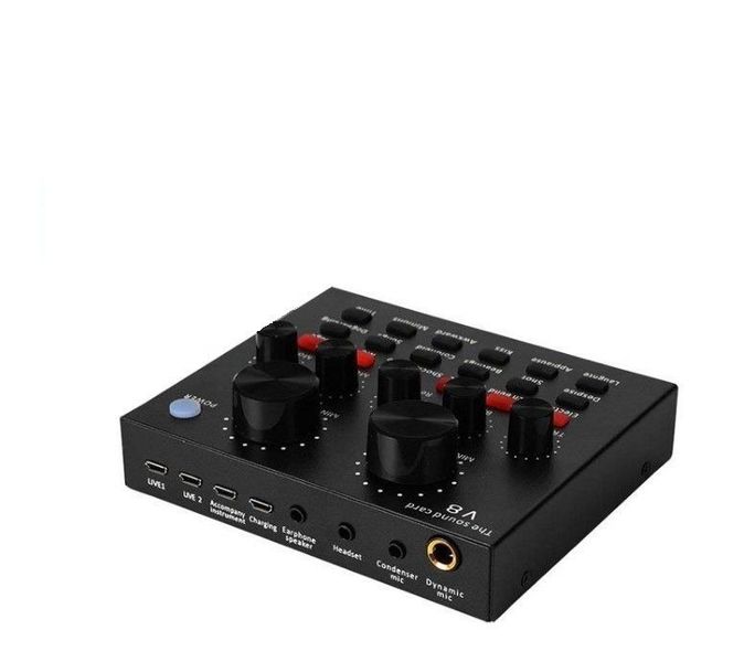 Singing Live Sound Card V+8