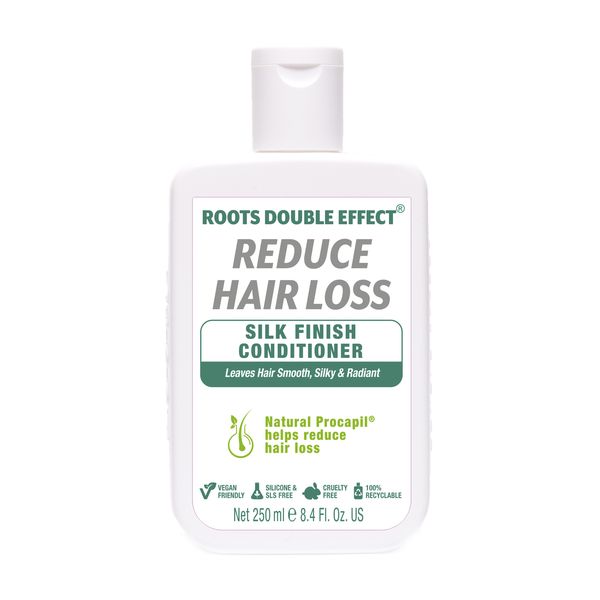 Roots Double Effect Reduce Hair Loss Silk Finish Conditioner 250ml