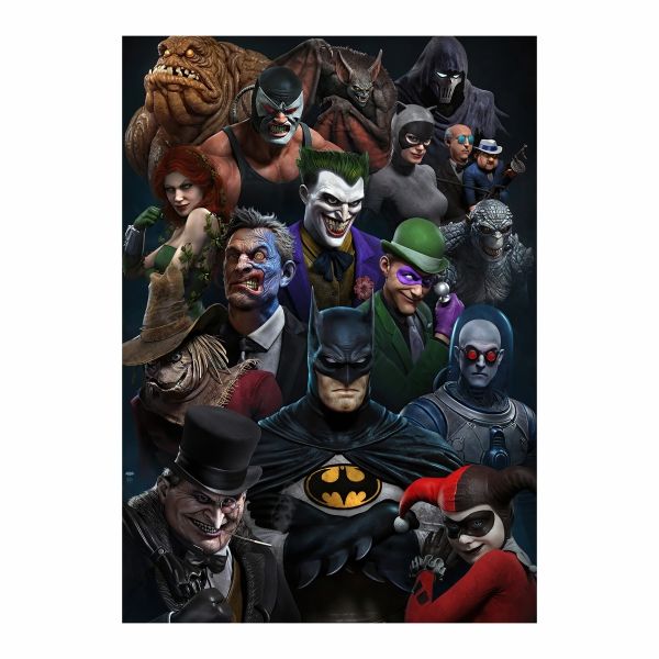 Batman The Animated Series Superheroes - A1 Poster