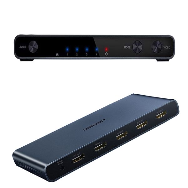UGreen 50745 HDMI 4IN-1OUT Quad Multi-Screen Viewer-BK