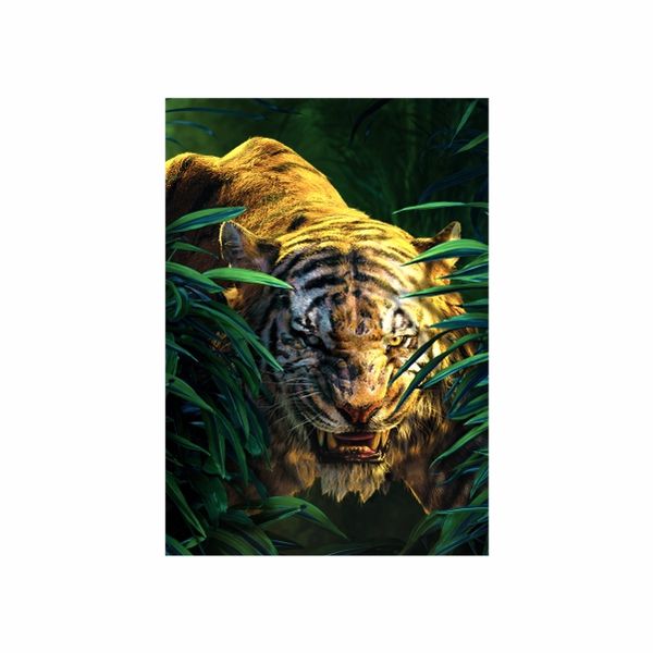 Shere Khan Mowgli - A1 Poster