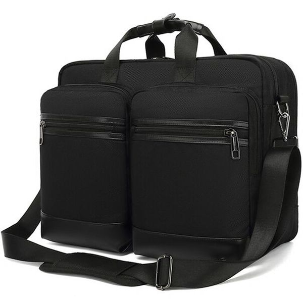 Business Laptop Briefcase Bag-Convertible Backpack Messenger Shoulder Bag