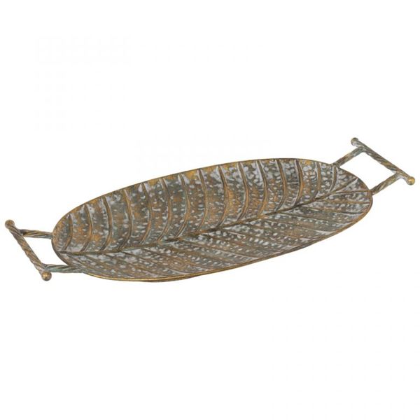 Be Classic H Cameron Handled Oval Tray 64x30cm