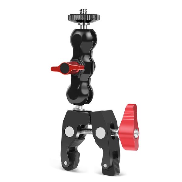 PULUZ Crab Clamp Magic Arm with Ball Head Kit
