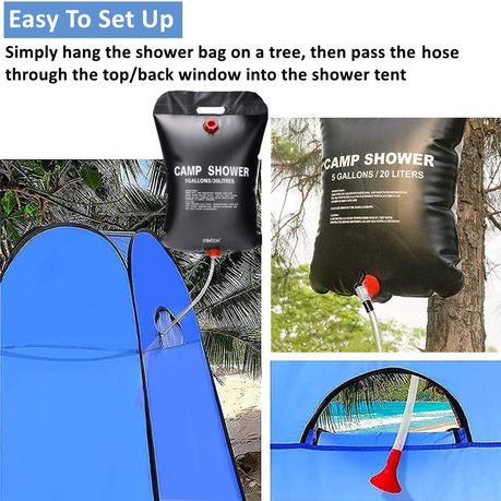 20L PVC Outdoor UV Resistant Camping Shower Bag - China Shower Bag and  Solar Shower Bag price