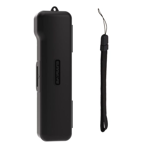 Sunnylife Hard Protective Case for DJI Osmo Pocket 3 - Black (with Lanyard)