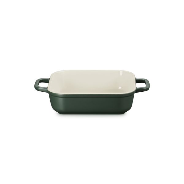 Le Creuset Stoneware Coupe Square Dish 23cm - Forêt