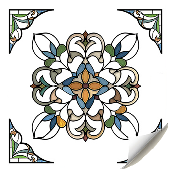 Window or Bathroom Glass Stickers Home Decor