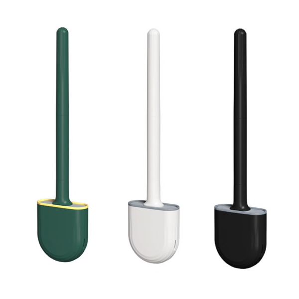 Home Decor Silicone Toilet Brush Set of 3