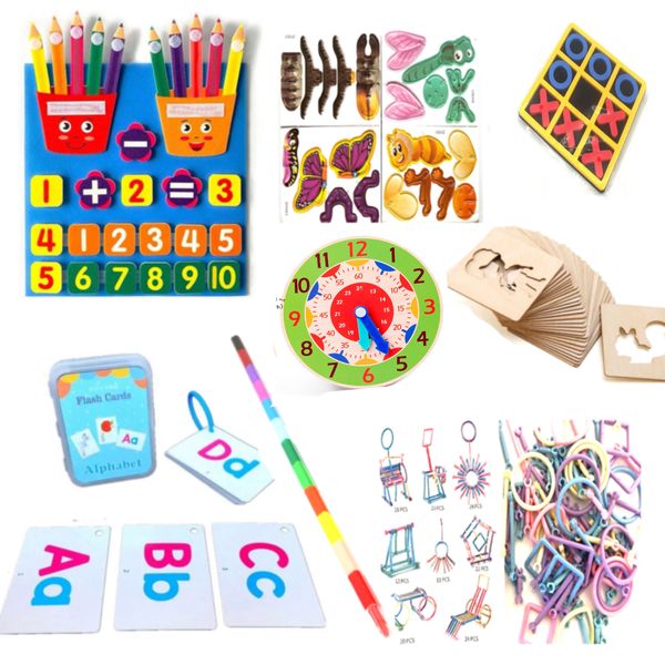 The Ultimate Early Learning Montessori / Play School Activity Pack