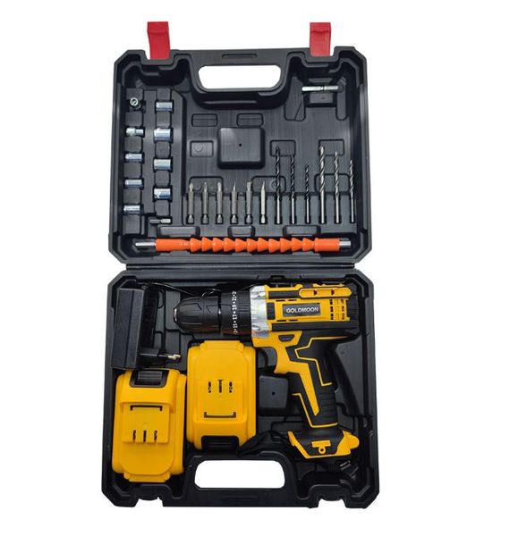 Goldmoon Electric Drill Set 24 Pieces 10mm chuck