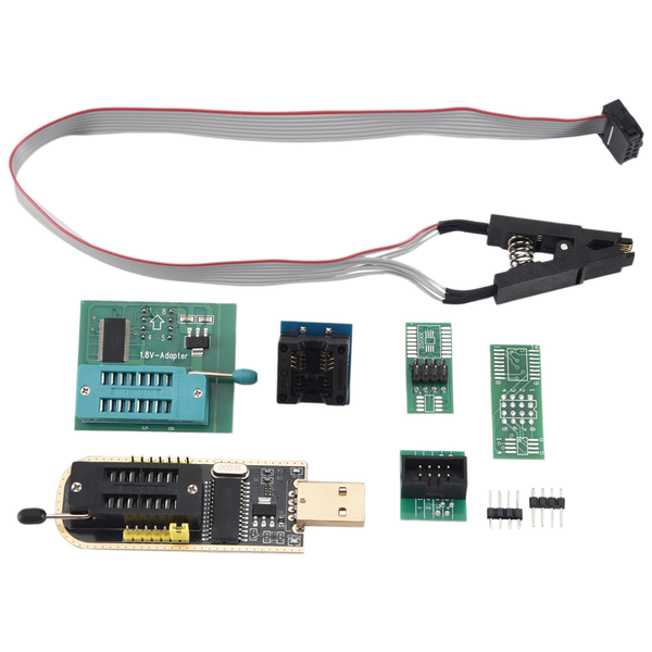 1Set Ch341A 24 25 Series Eeprom Flash Bios Usb Programmer