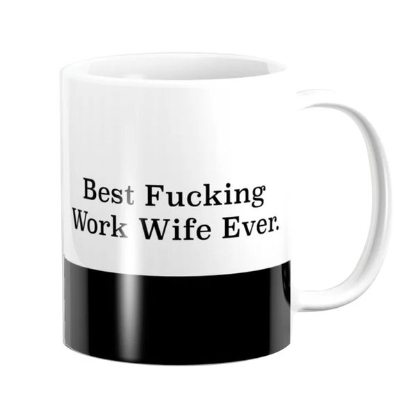 Pappa Joe Mug - Best ### Work Wife Ever