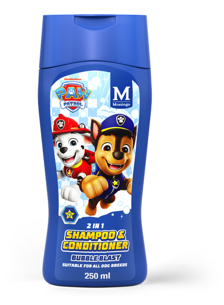 Montego PAW Patrol Bubble Blast 2-in-1 Shampoo 250ml