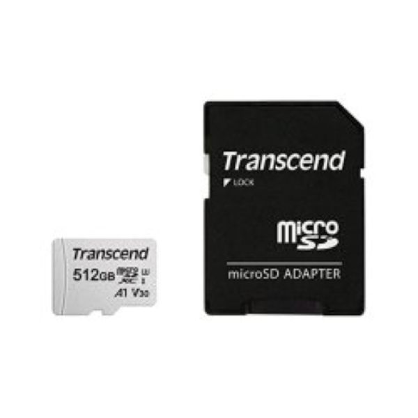 Transcend microSDXC 300S 512GB with adapter