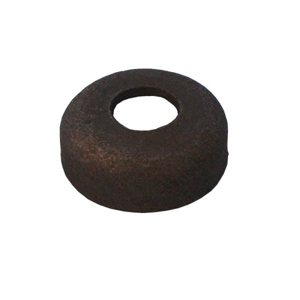 Washer Leather - Graphite Coated - 1 Inch - Bulk Pack of 4