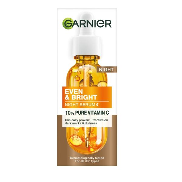 Garnier Even &amp; Matte 10% Pure Vitamin C Night Serum - 30ml