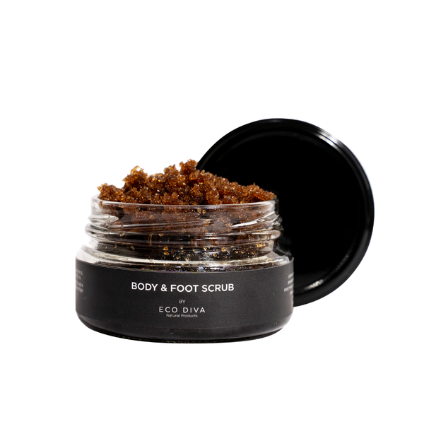 Eco Diva Glow Up Body &amp; Foot Scrub - 200g